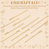 Unicraftale 30Pcs Brass Curb Chains Extender KK-UN0001-78-5