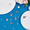 Unicraftale Blank Dome Clip-on Earring Making Kit DIY-UN0005-21-2