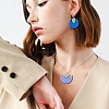 2Pcs 2 Style Acrylic Earring Handwork Template DIY-WH0573-001-6
