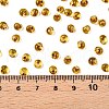 6/0 Baking Paint Transparent Glass Seed Beads X1-SEED-N006-06C-4