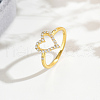 925 Sterling Silver Micro Pave Zirconia Finger Rings for Women SF4347-1-1