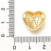 Rack Plating Brass Micro Pave Cubic Zirconia Pendants KK-I722-04G-W-3