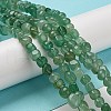 Natural Green Aventurine Bead Strands G-F465-62-2