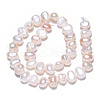 Natural Cultured Freshwater Pearl Beads Strands X-PEAR-N014-04D-01-5