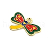 Alloy Enamel Pendants ENAM-Z015-05G-01-2