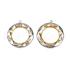 304 Stainless Steel Pendants STAS-L290-47GP-1