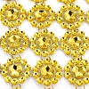 Plastic Sparkling Flower Shape Mesh Wrap Roll DIY-CJC0001-08B-3