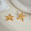 European Style Stainless Steel Star Stud Earrings SW3410-3