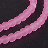 Transparent Glass Bead Strands GLAA-S031-4mm-20-3