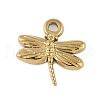Ion Plating(IP) 304 Stainless Steel Charms STAS-U019-30G-1