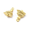 Brass Micro Pave Cubic Zirconia Pendants KK-U049-02G-2