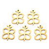 PVD Vacuum Plating 304 Stainless Steel Pendants STAS-N092-07G-1