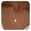 304 Stainless Steel Box Chain Necklaces FS-WG1FEB4-16-1