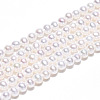 Natural Nucleated Pearl Beads Strands PEAR-N016-03A-2