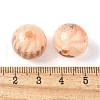 Two Tone Transparent Acrylic Beads OACR-D304-02J-3