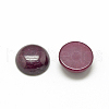 Natural White Jade Cabochons G-R416-12mm-09-2