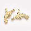 304 Stainless Steel Pendants STAS-T045-31G-3