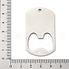 201 Stainless Steel Big Pendants STAS-Q342-31P-3