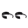 Twisted Ring Hoop Earrings for Girl Women STAS-K233-05EB-2