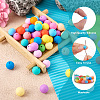 140Pcs 14 Colors Food Grade Eco-Friendly Silicone Beads SIL-TA0001-24-4