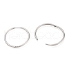 Tarnish Resistant 201 Stainless Steel Huggie Hoop Earrings EJEW-O095-02H-2
