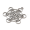 Non-Tarnish 201 Stainless Steel Pendants STAS-B049-11P-2