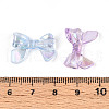 UV Plating Transparent Acrylic Beads OACR-N143-02-3