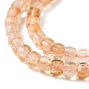 Natural Citrine Beads Strands G-C009-B23-4