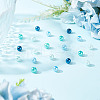 HOBBIESAY 200Pcsg Ocean Mix Pearlized Glass Pearl Beads HY-HY0001-03B-4