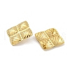 Ion Plating(IP) 304 Stainless Steel Earings STAS-S146-15G-2