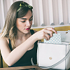 ANATTASOUL 4Pcs 4 Colors PU Imitation Leather Cosmetic Pouches AJEW-AN0007-42-5