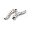 Non-Tarnish 304 Stainless Steel Pendants STAS-B032-05P-2