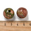 Natural Unakite Beads X-G-G147-01J-3