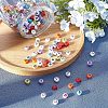 DIY Greek Alphabet Bead Stretch Bracelets Making Kits DIY-CA0001-26-3
