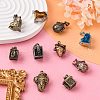 Brass Prayer Box Pendants KK-MSMC001-1-2