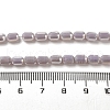 Electroplate Glass Beads Strands EGLA-D031-01C-4