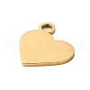 304 Stainless Steel Pendants STAS-M117-01B-G-2