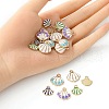 20Pcs 5 Styles Alloy Enamel Pendants ENAM-YW0003-03-3