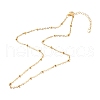 304 Stainless Steel Satellite Chains Necklace NJEW-JN03594-02-3