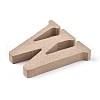 Letter Unfinished Wood Slices DIY-WH0162-62W-2