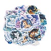 50Pcs PVC Adhesive Waterproof Stickers Self-Adhesive Stickers DIY-K078-04-1