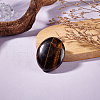 AHADERMAKER 2Pcs Mother's Day Gifts Natural Tiger Eye Palm Stones AJEW-GA0007-90A-4