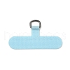Cloth Mobile Phone Lanyard Patch AJEW-F061-01E-1