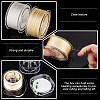   2 Rolls 2 Colors Polyester Cords OCOR-PH0003-98-4
