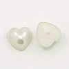 Acrylic Imitation Pearl Cabochons MACR-F022-22-2