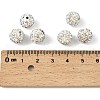 Polymer Clay Rhinestone Beads RB-N006-18-2