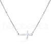 925 Sterling Silver Cross Pendant Necklaces DX7792-2-1