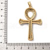 Brass Micro Pave Cubic Zirconia Big Pendants KK-U076-06G-4