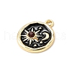 Alloy Enamel Pendants FIND-U030-20G-01-2