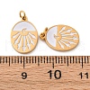 304 Stainless Steel Enamel Charm STAS-U061-32G-02-3